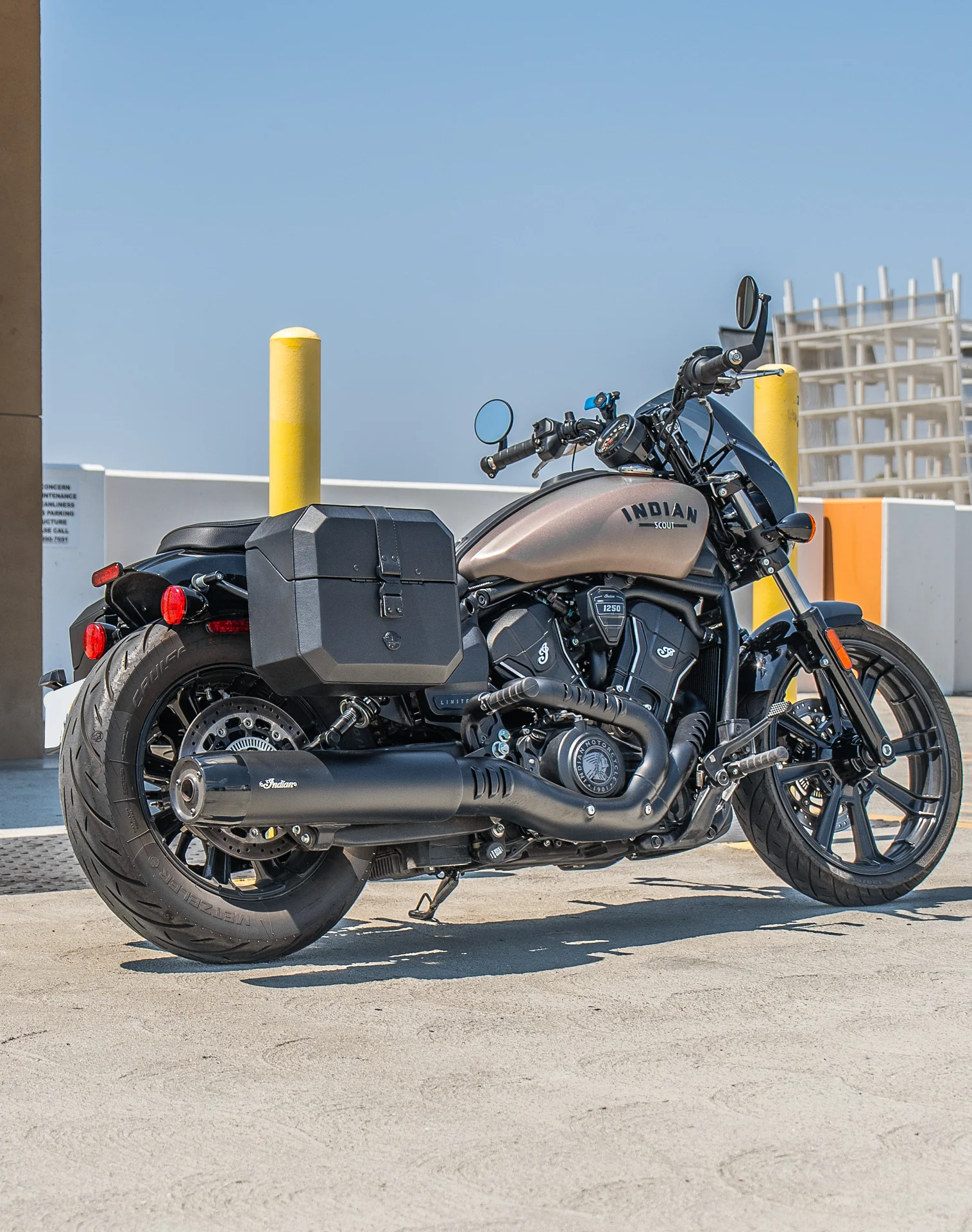 20L - Outlaw Quick-Mount Small 2025+ Indian Sport Scout Sixty Leather Wrapped Hard Saddlebags - Image 3