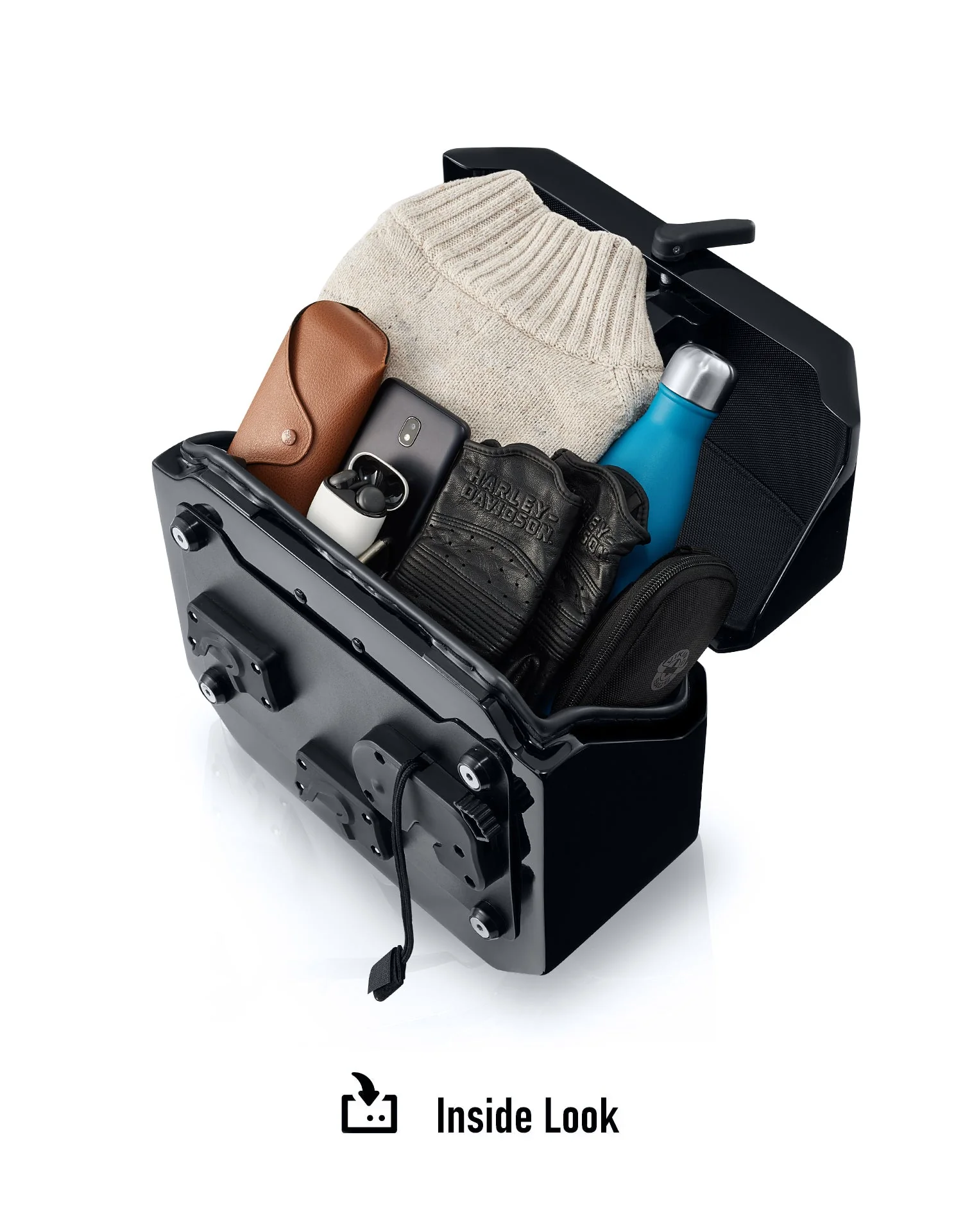 20L - Outlaw Quick-Mount Small 2025+ Indian Sport Scout Sixty Painted Hard Saddlebags - Image 12