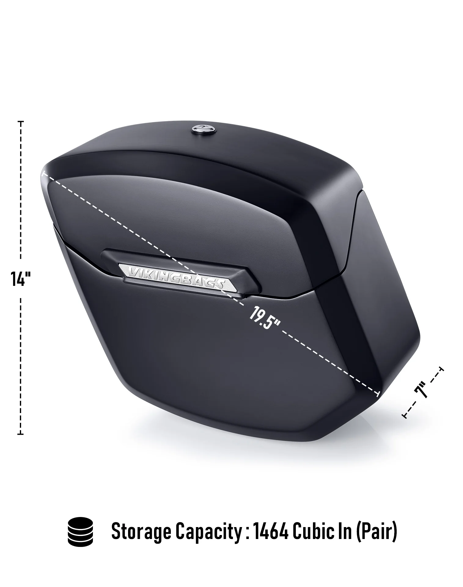 24L - Ironclad Quick-Mount Medium 2025+ Indian Sport Scout Matte Hard Saddlebags - Image 7