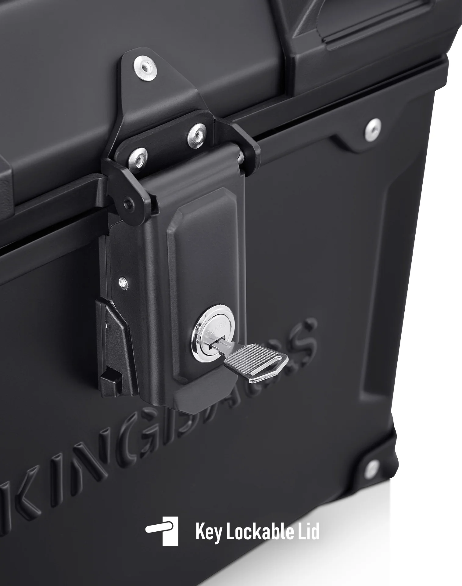 38L - Apex XL BMW R 1250 GS Adventure Aluminum Top Case Black - Image 7