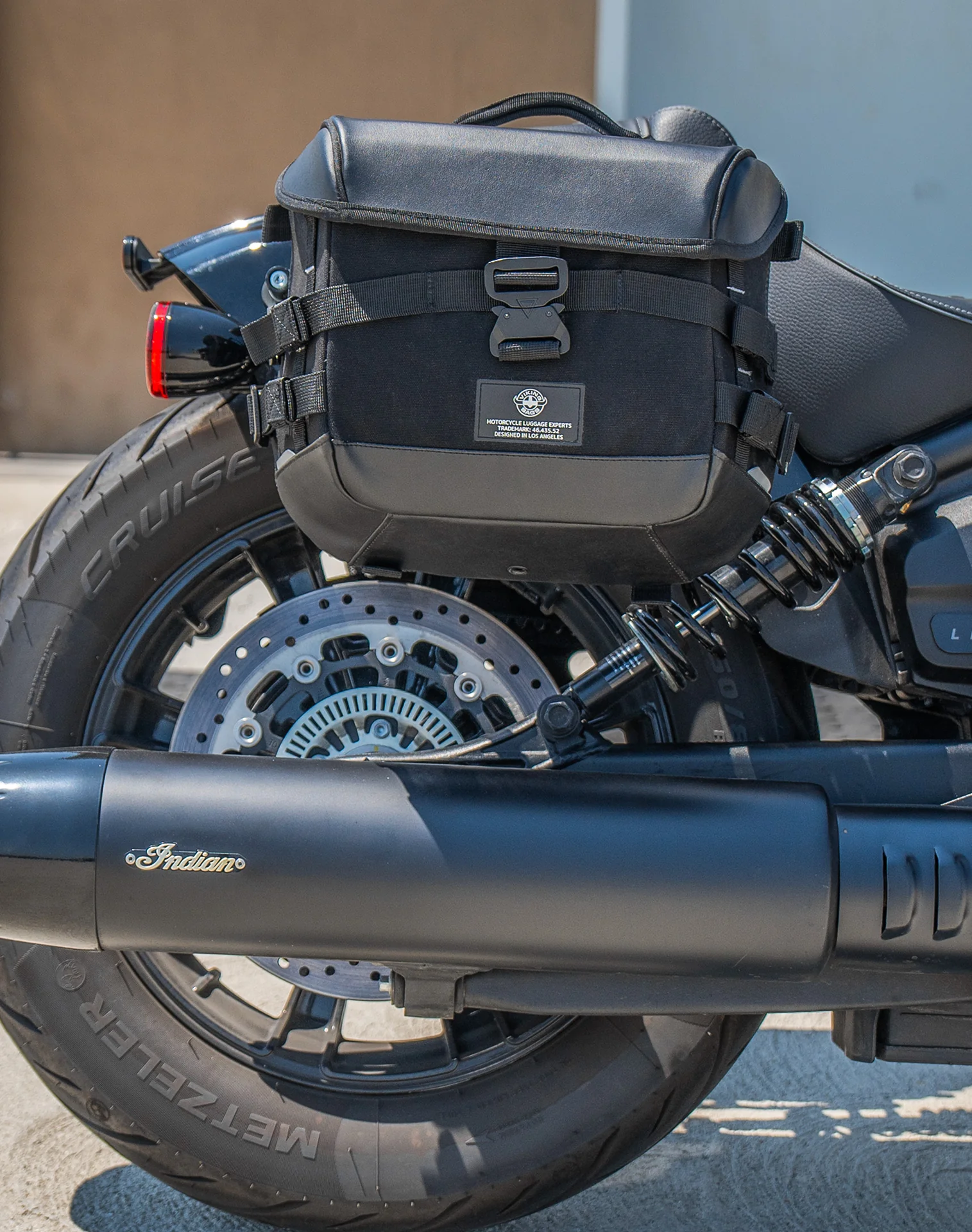 10L - Incognito Quick-Mount Small 2025+ Indian Scout Bobber Solo Saddlebag (Right Only) - Image 4