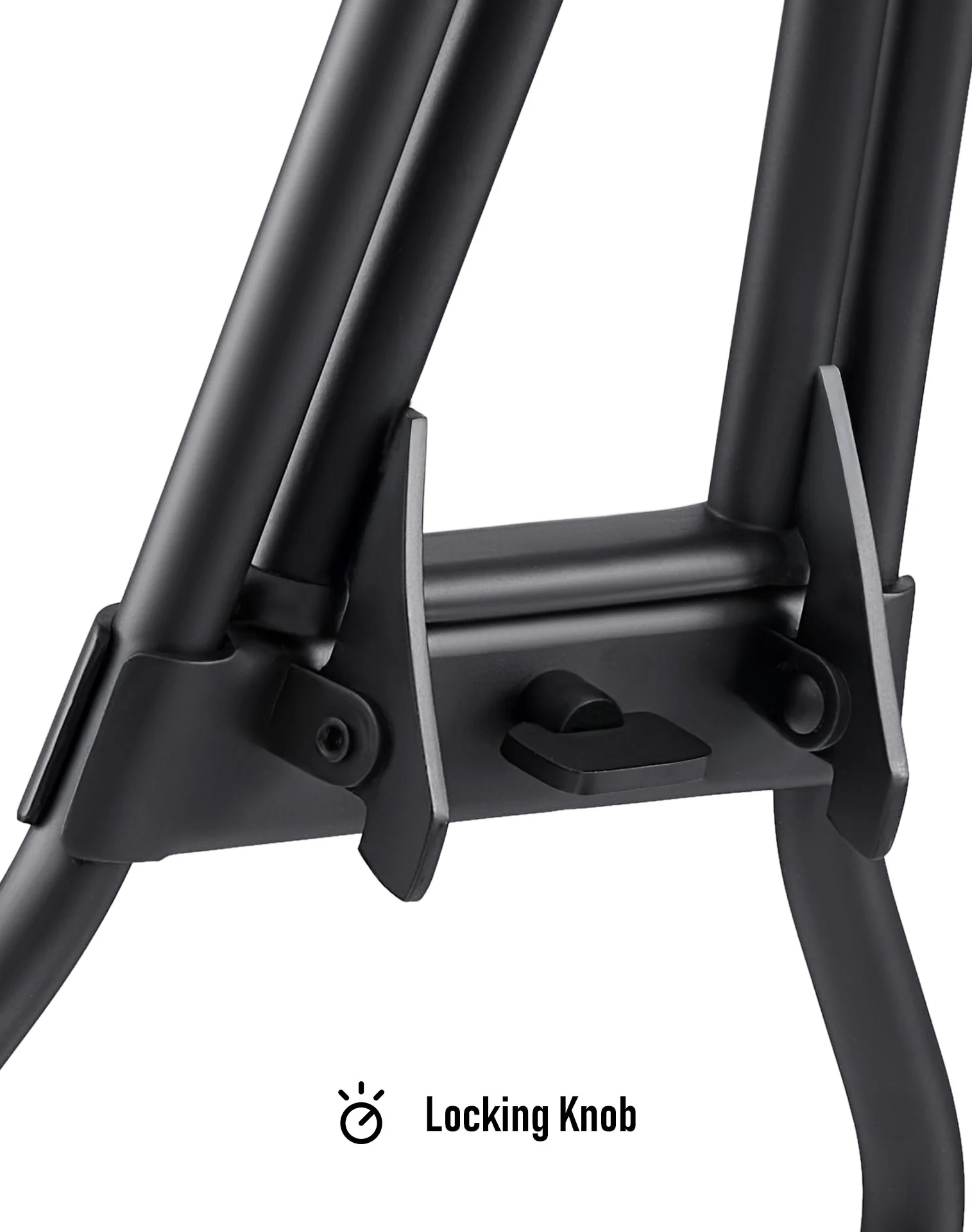 Iron Born Blade 25" Sissy Bar with Foldable Luggage Rack for Harley Softail Low Rider S FXLRS Matte Black - Image 11