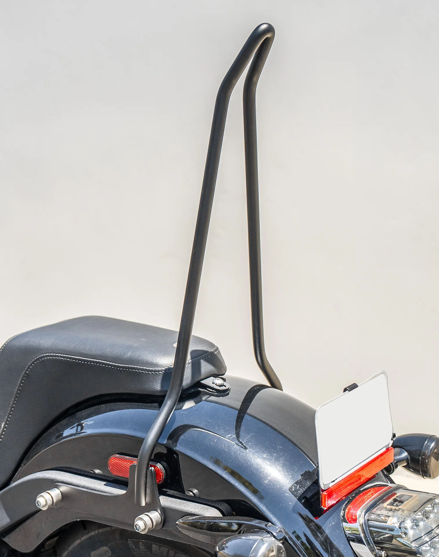 Iron Born Blade 25" Sissy Bar for Harley Softail Low Rider S FXLRS Matte Black - Image 6