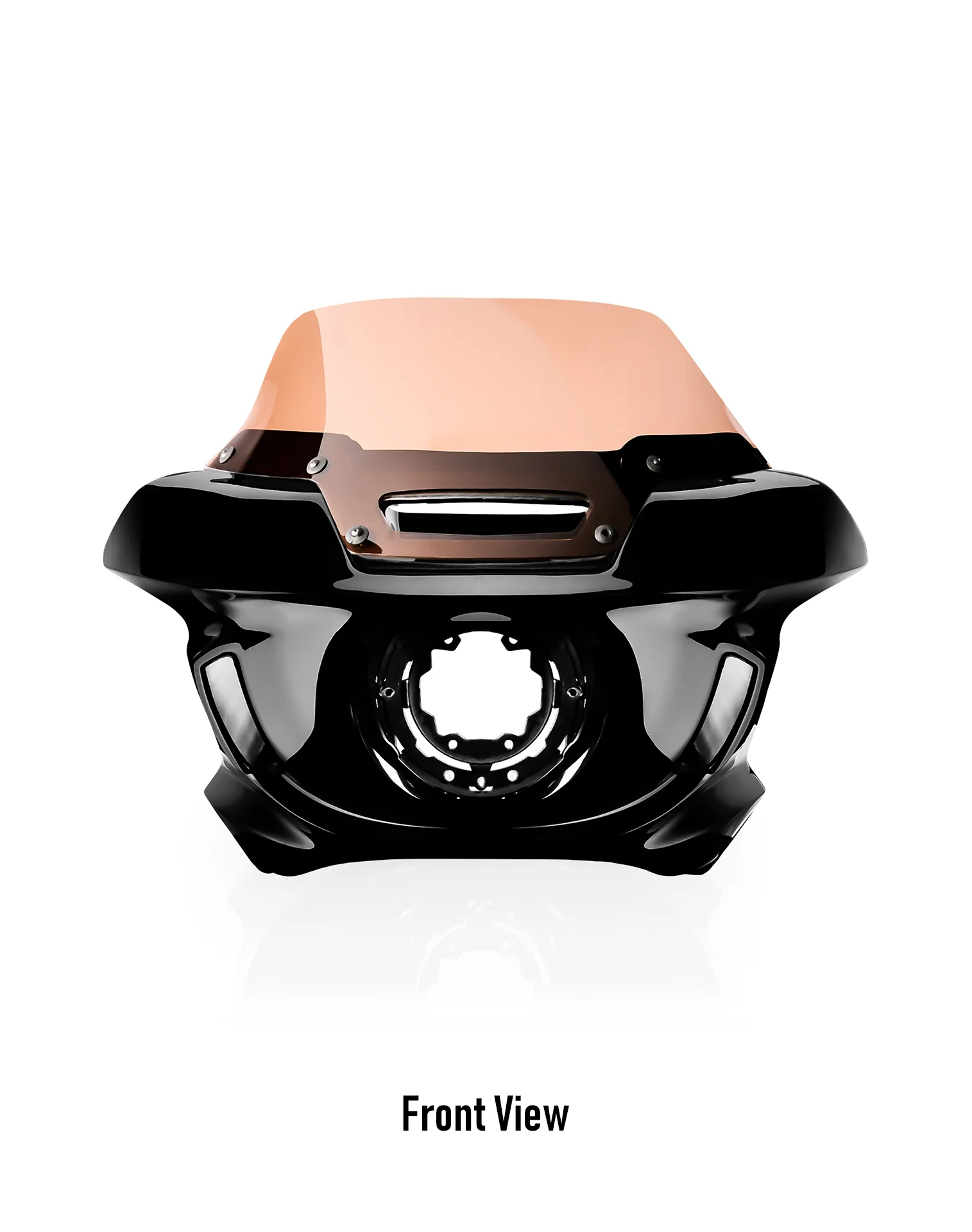 Viking Maverick Motorcycle Fairing For Harley Softail Low Rider S FXLRS Gloss Black - Image 7