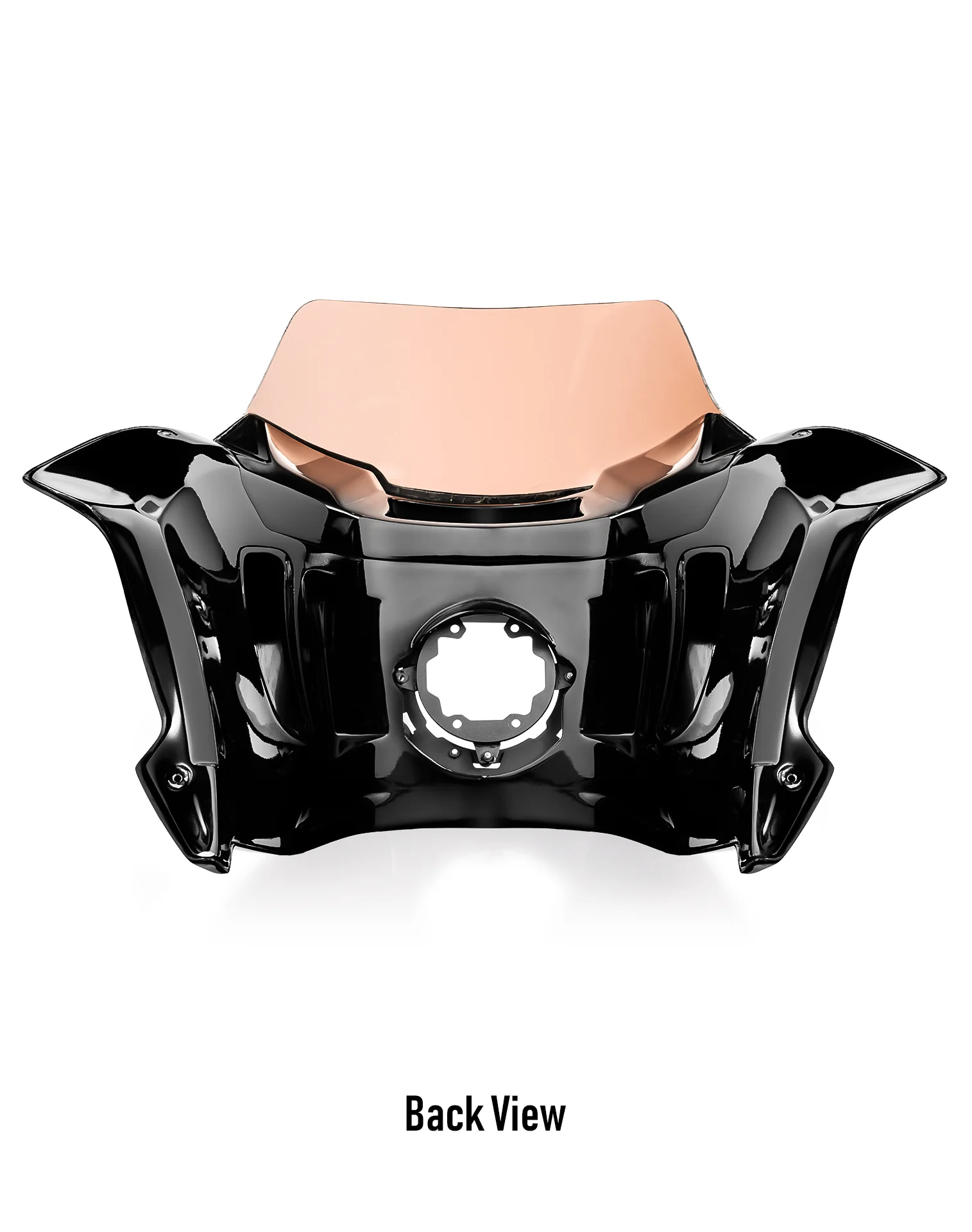 Viking Maverick Motorcycle Fairing For Harley Softail Low Rider S FXLRS Gloss Black - Image 8