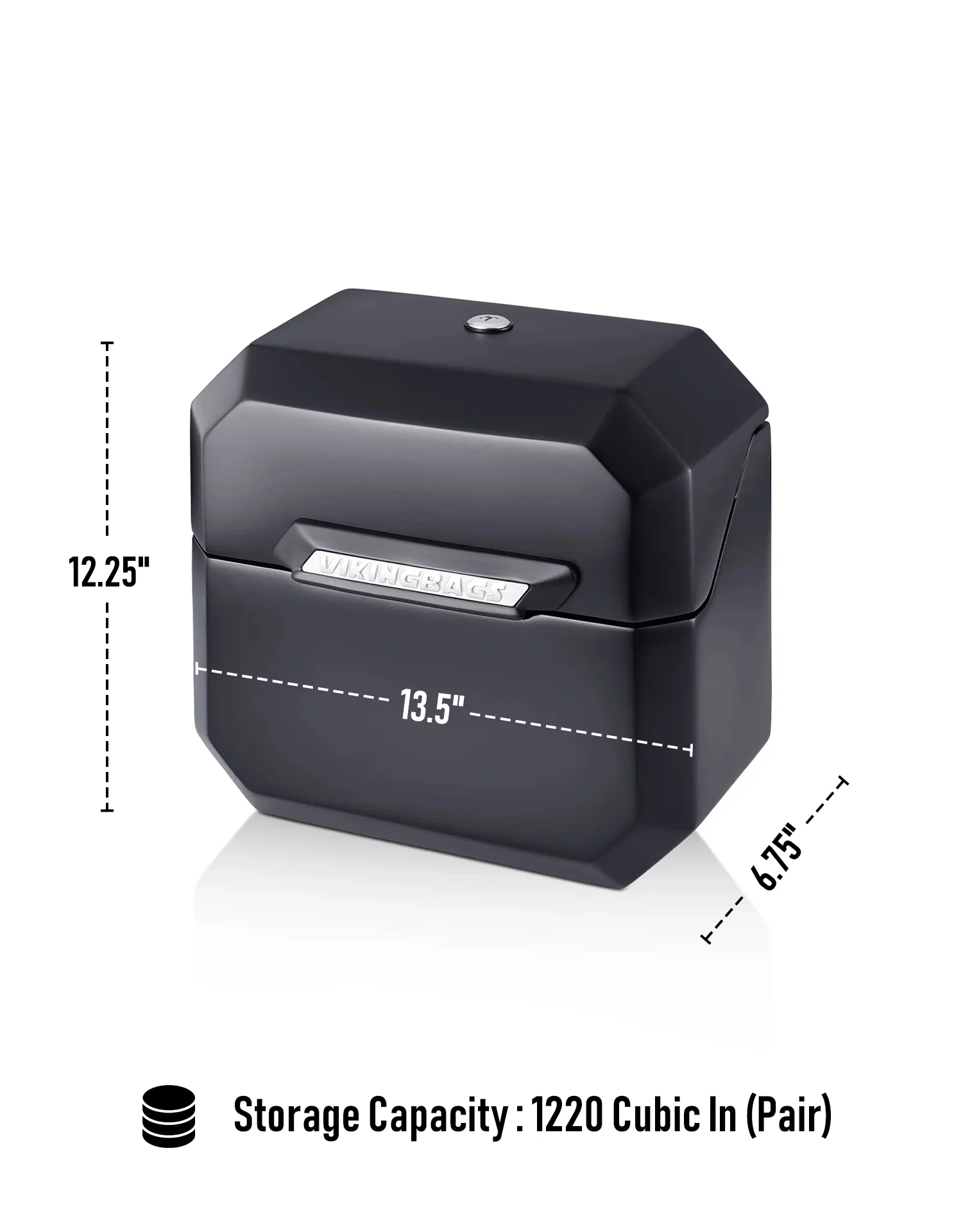 20L - Outlaw Quick-Mount Small 2025+ Indian Scout Bobber Matte Hard Saddlebags - Image 7