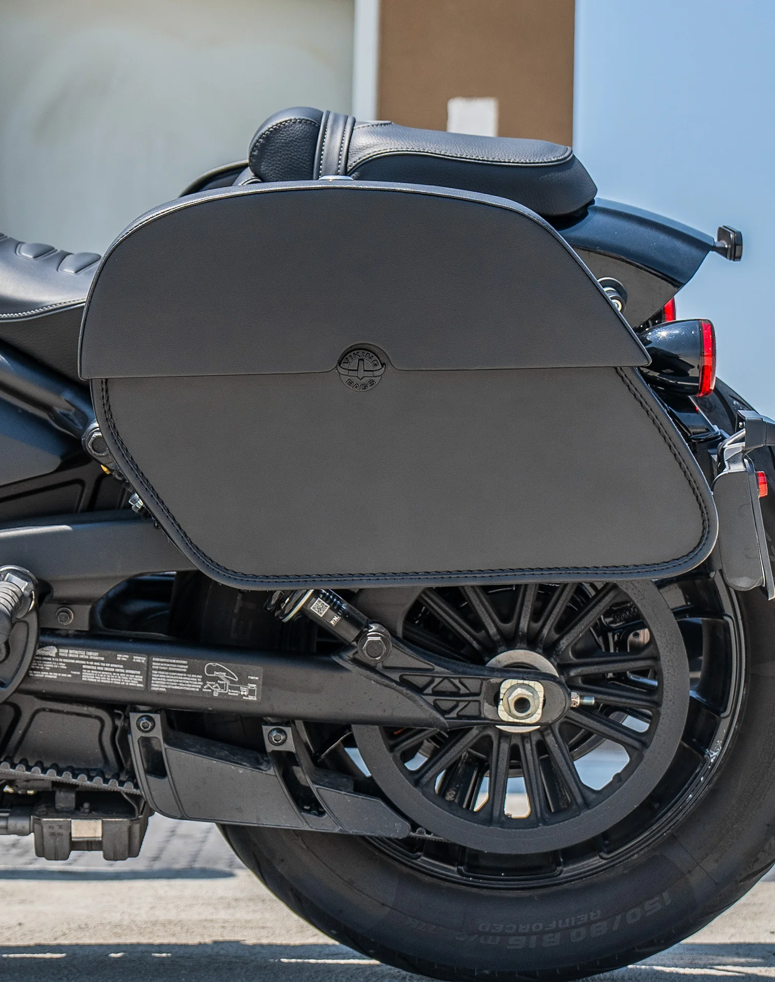 28L - Panzer Quick-Mount Medium 2025+ Indian Scout Bobber Motorcycle Saddlebags - Image 4