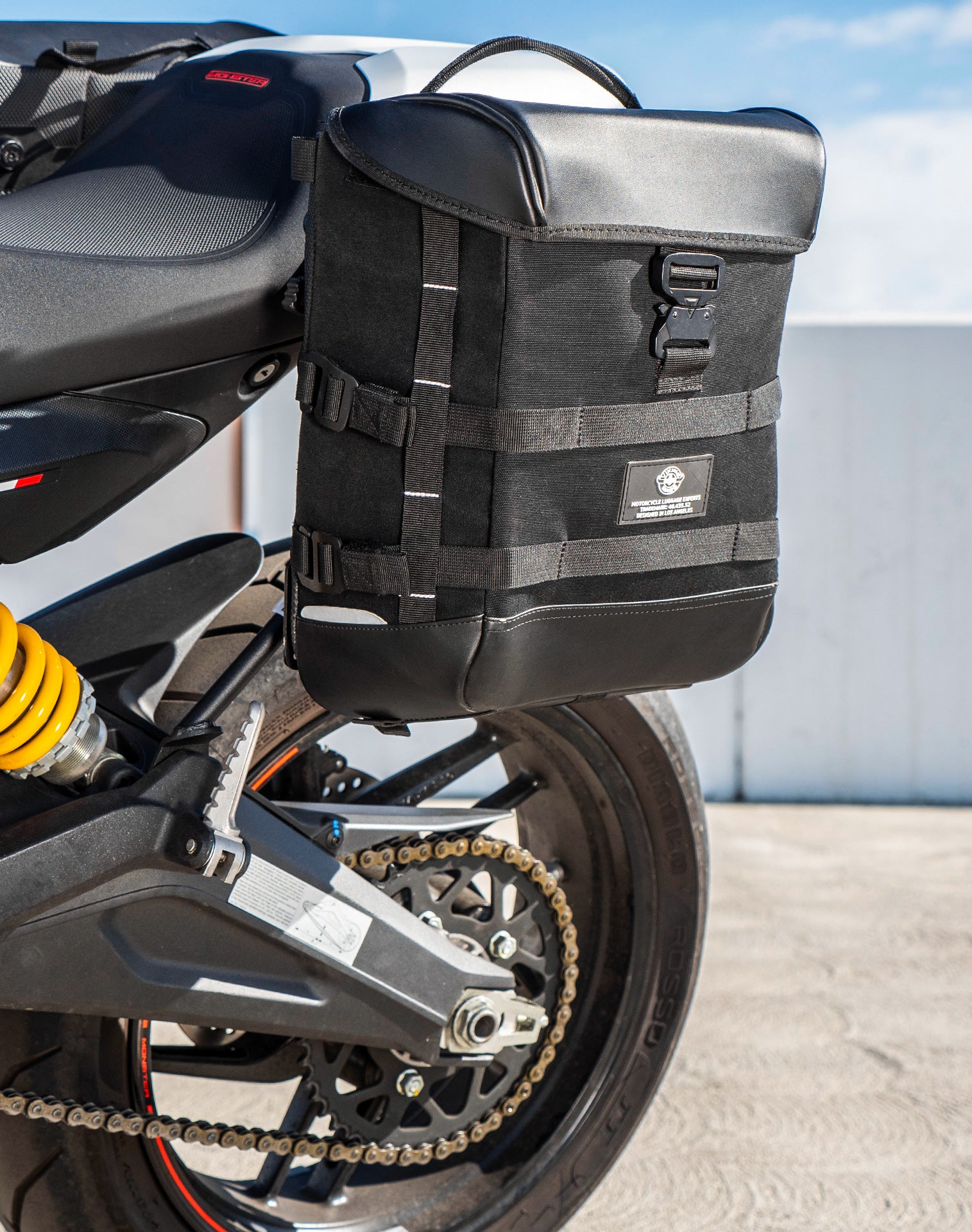 15L - Incognito Quick Mount Medium Ducati Monster 797 Solo Saddlebag (Left Only) - Image 4