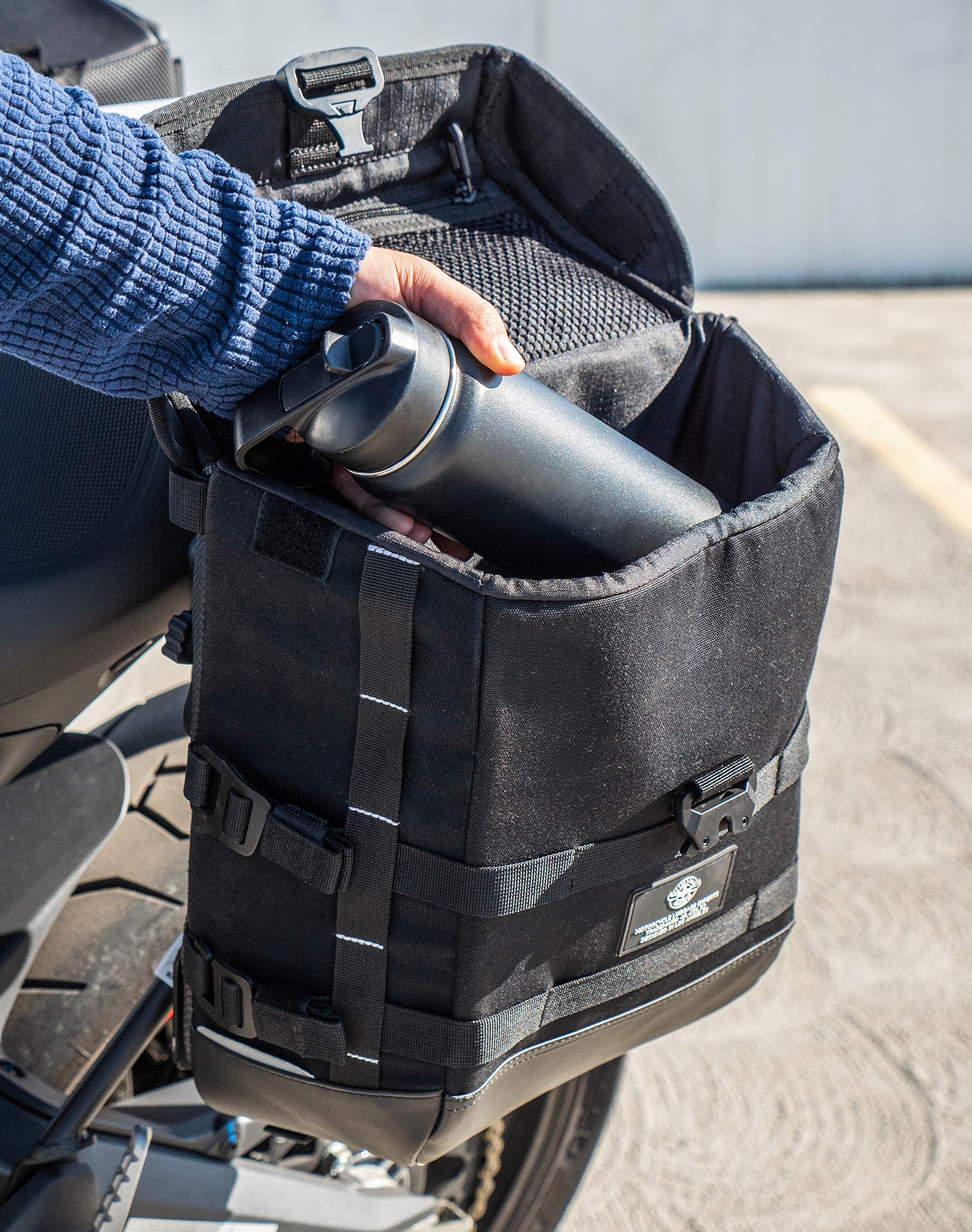 15L - Incognito Quick Mount Medium Ducati Monster 797 Solo Saddlebag (Left Only) - Image 6