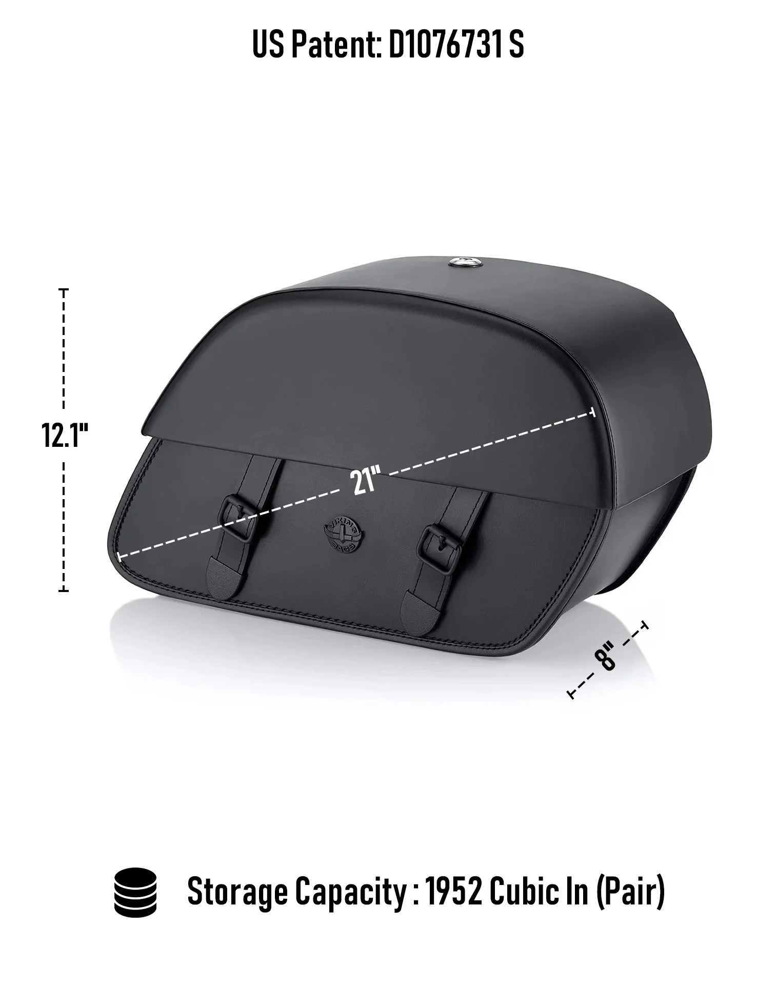 32L - Baelor Large Hard Mount Shock Cutout Saddlebags for Harley Dyna Low Rider S FXDLS - Image 3