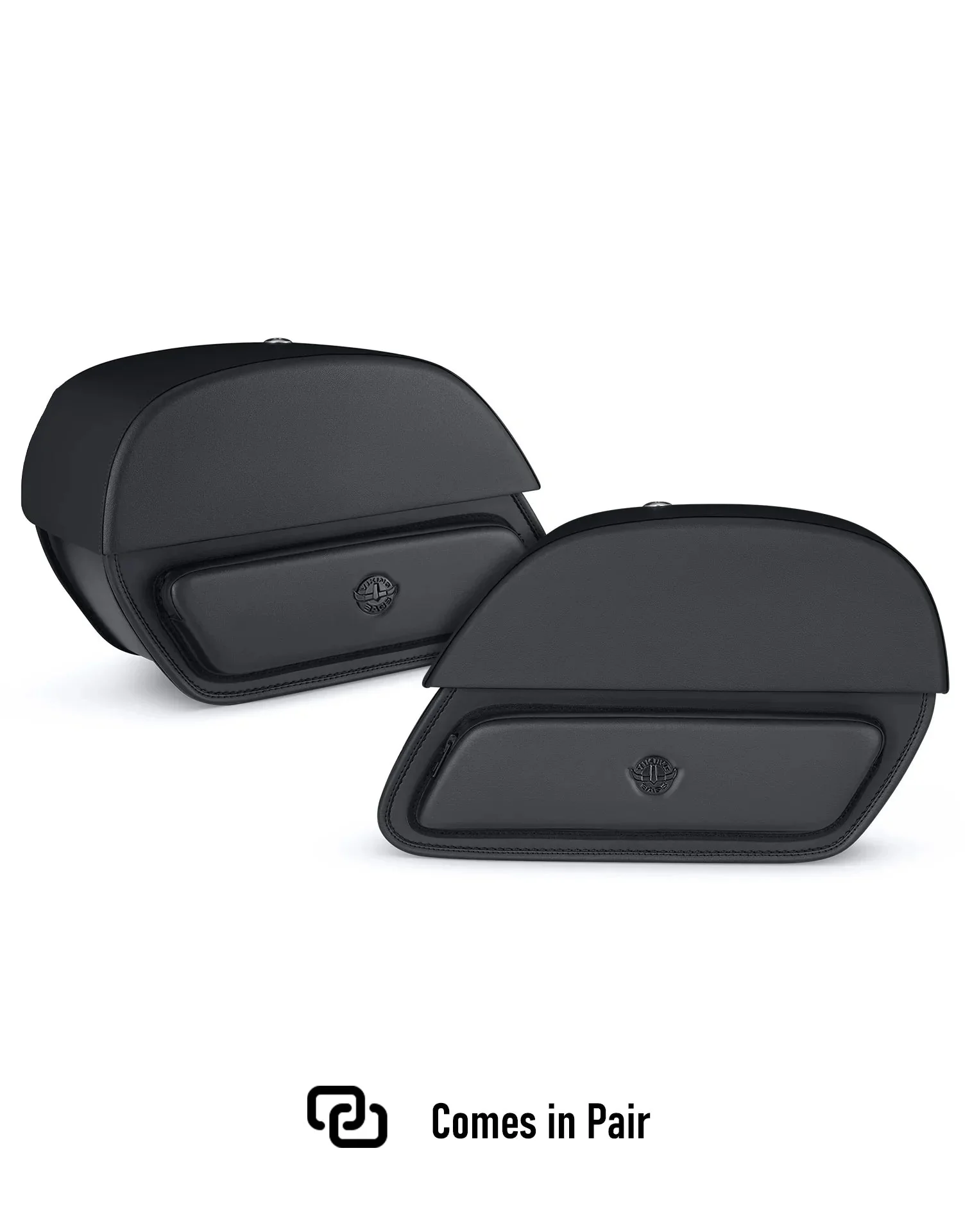 32L - Pantheon Large Hard Mount Shock Cutout Saddlebags for Harley Dyna Low Rider S FXDLS - Image 5