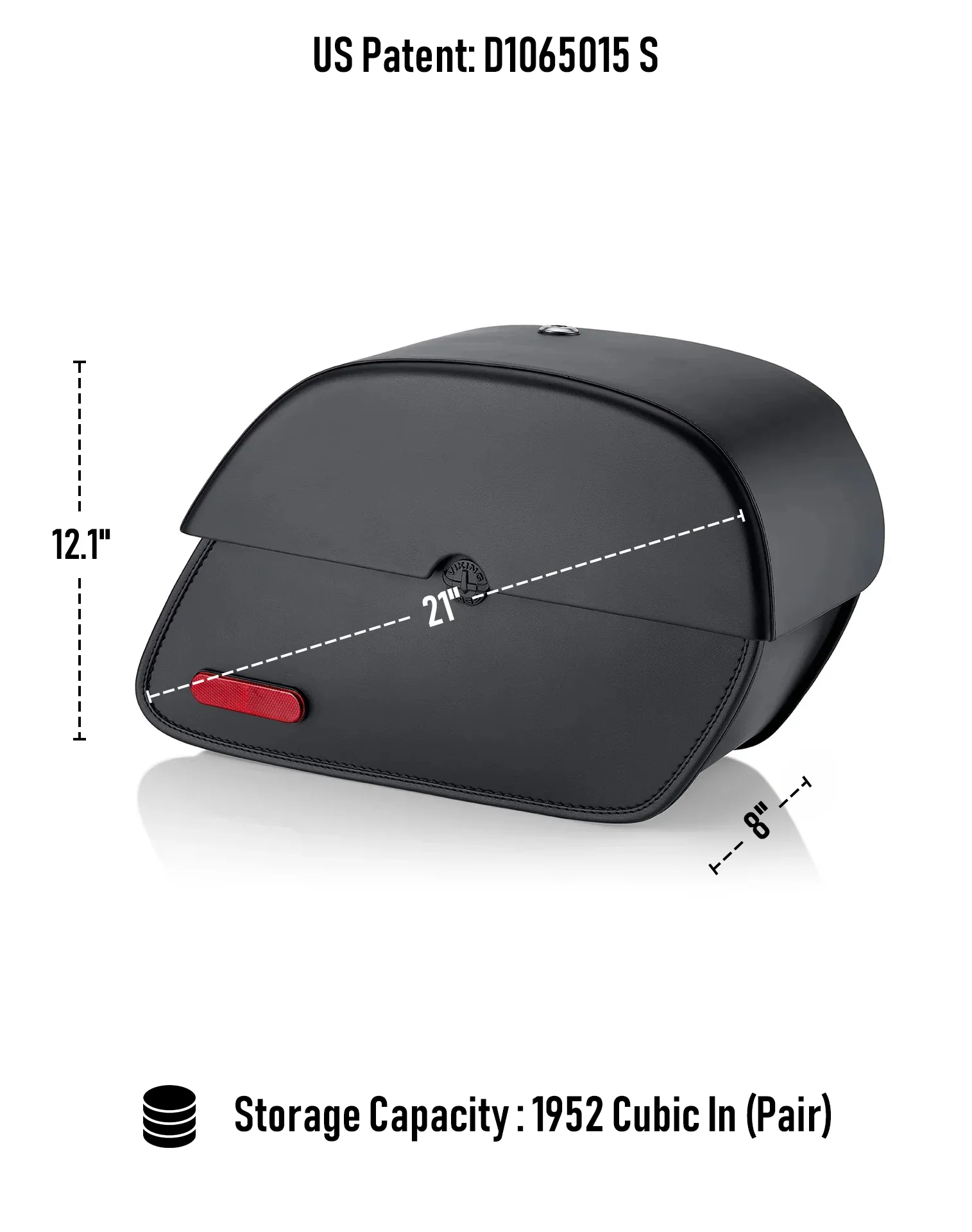 32L - Panzer Large Hard Mount Shock Cutout Saddlebags for Harley Dyna Super Glide FXD/I - Image 7