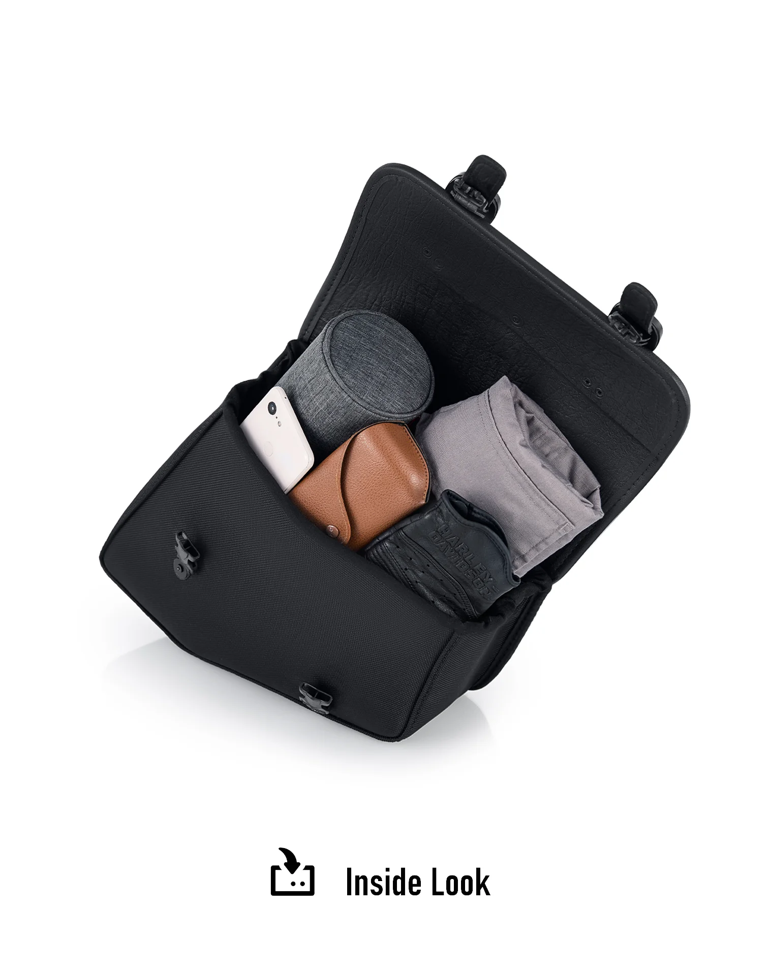 8L - Pony Indian Sport Scout 2025+ Leather Motorcycle Saddlebags - Image 9