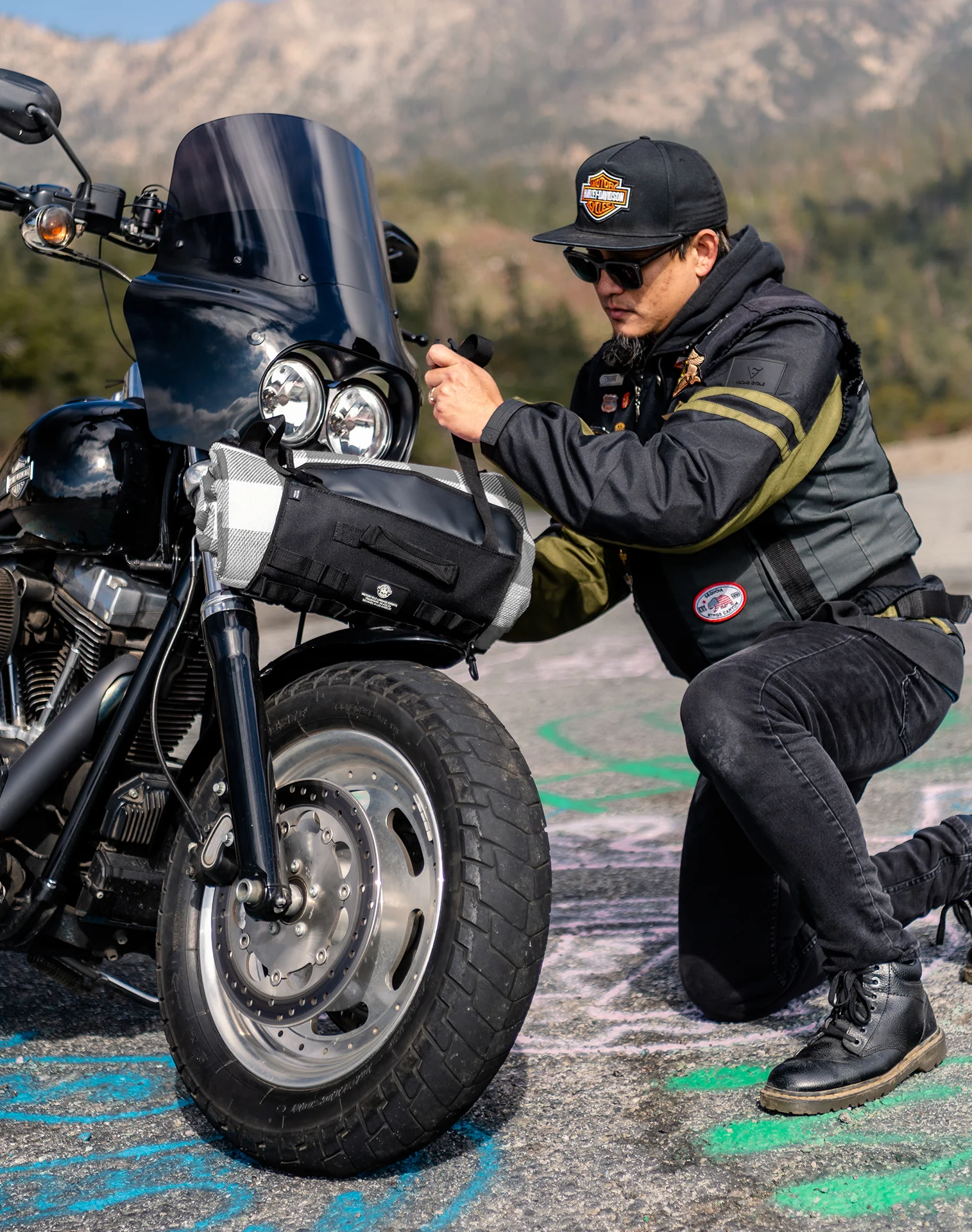 Viking Anarchy Blanket/Jacket Roll Bag - Image 4