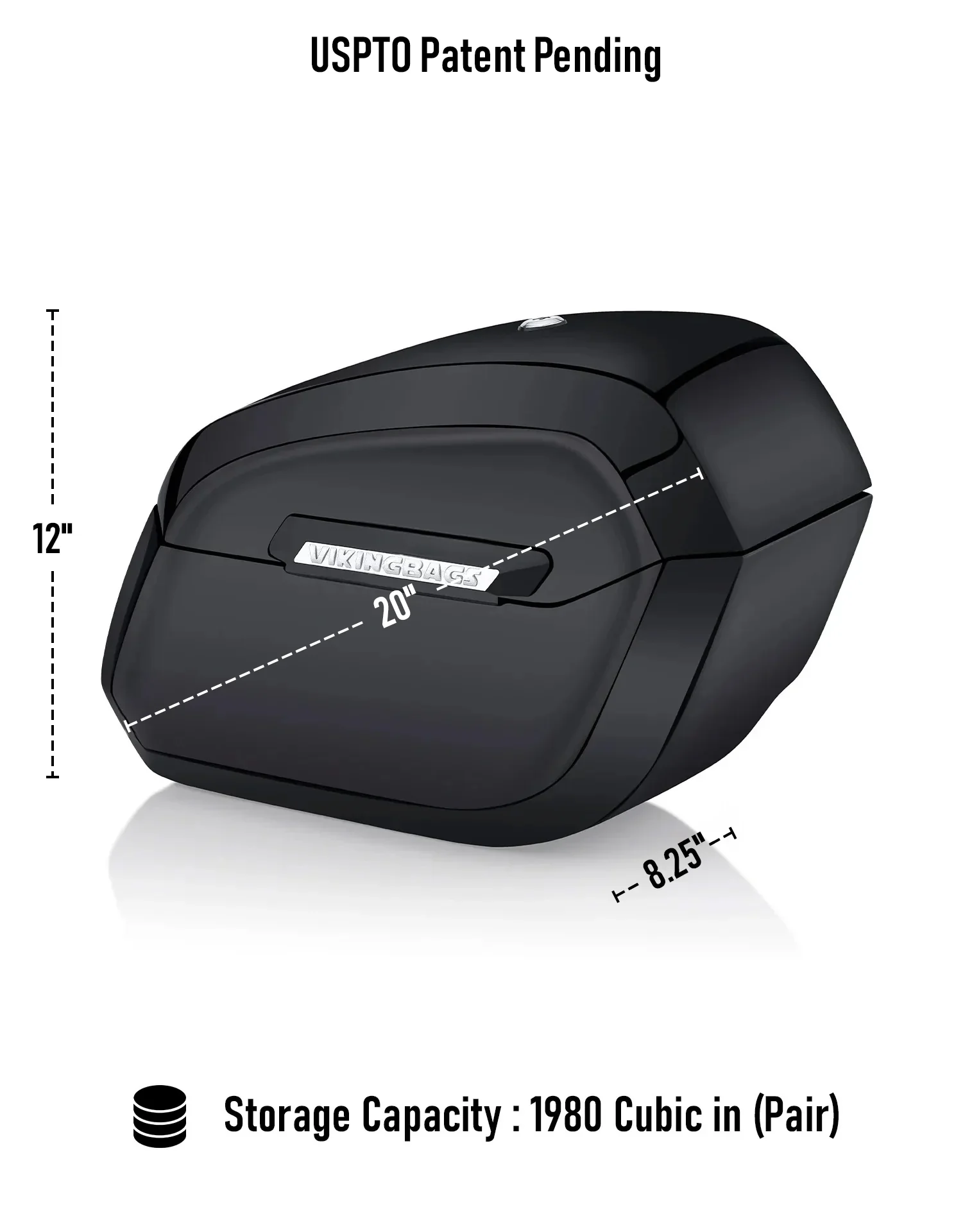 32L - Darkin Large Quick Mount Painted Hard Saddlebags for Harley Softail Low Rider S FXLRS - Image 7