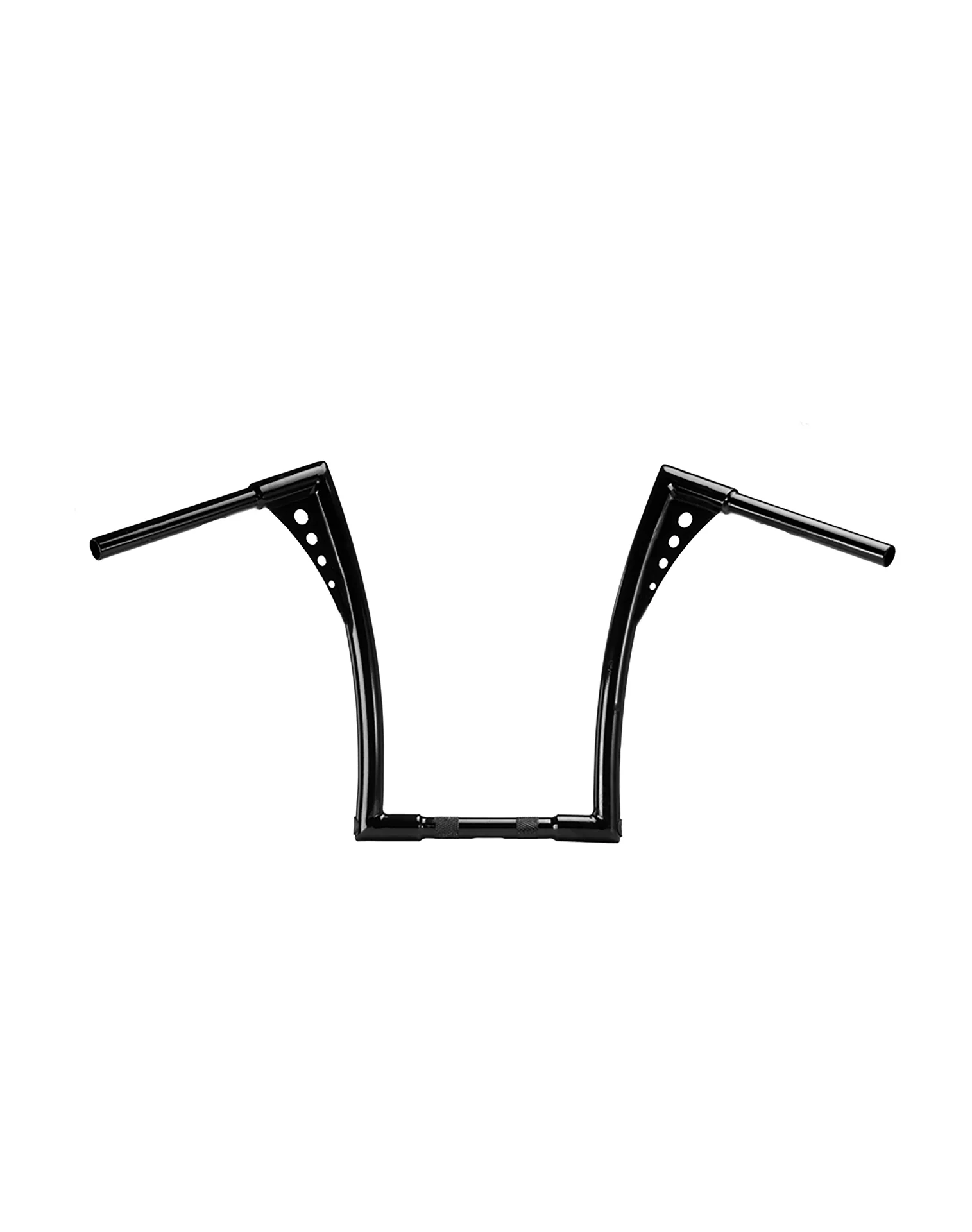 Viking Iron Born 12" Handlebar For Harley Dyna Super Glide FXD Gloss Black - Image 4