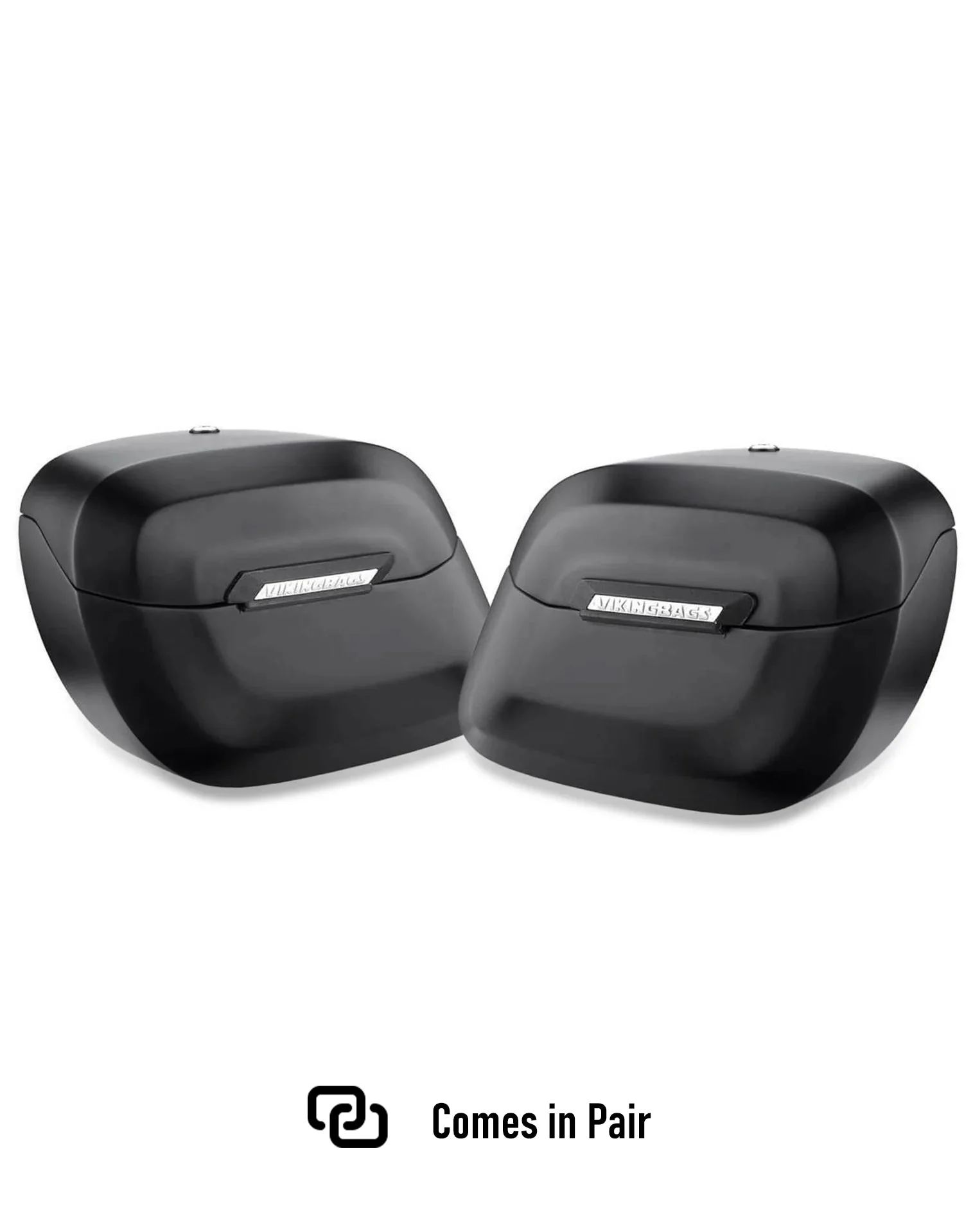 36L - Lamellar Raven Extra Large Shock Cutout Matte Hard Saddlebags for Harley Dyna Low Rider S FXDLS - Image 5