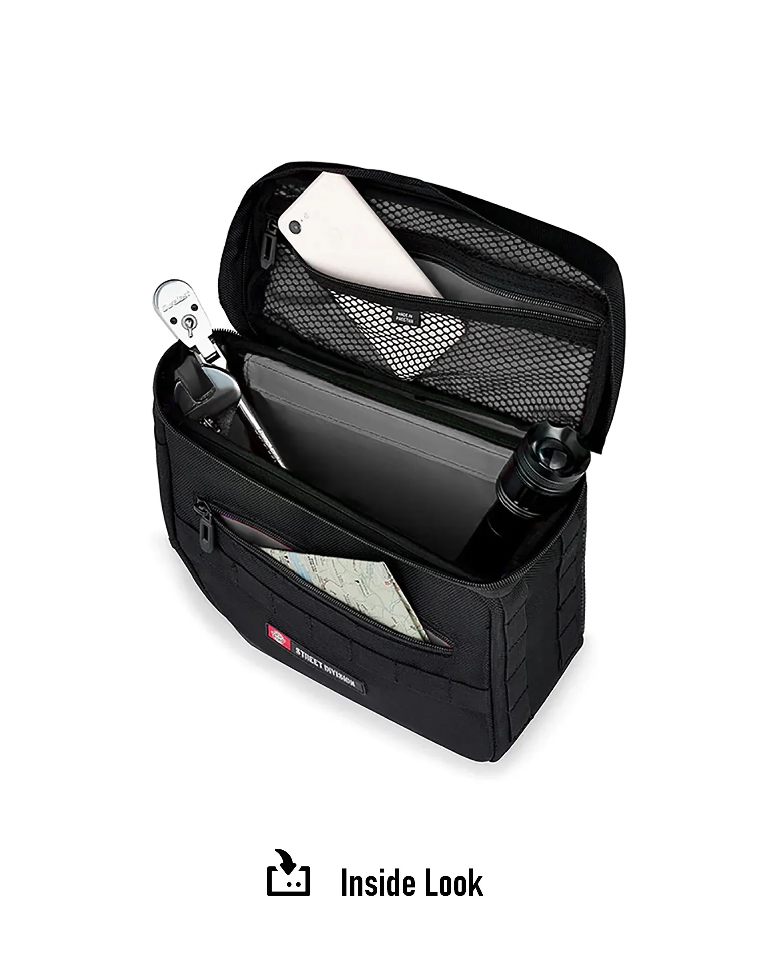 10L - Patriot Small Throw Over Saddlebags for Harley Softail Low Rider S FXLRS - Image 10