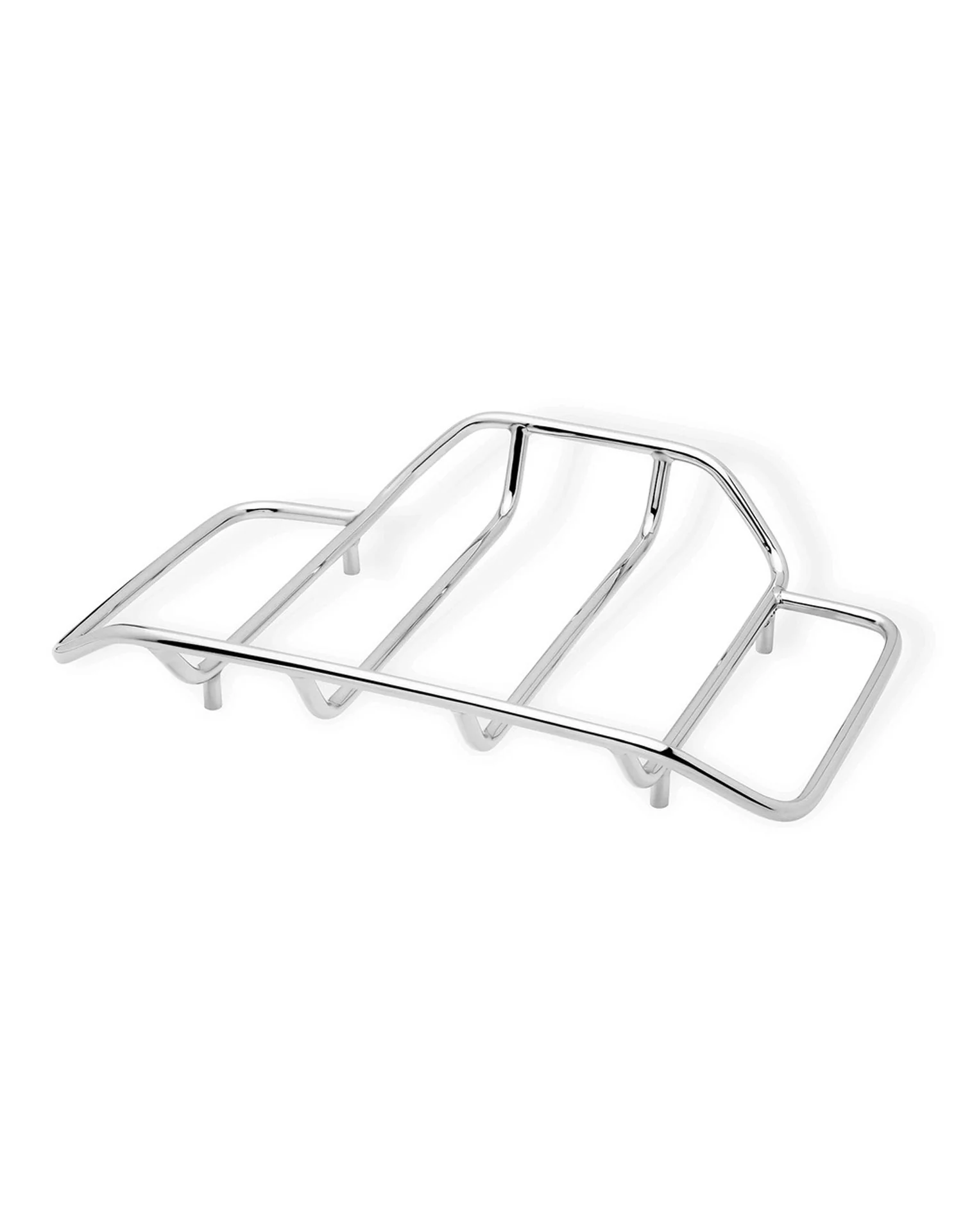 Viking Voyage Trunk Luggage Rack for Harley Street Glide Chrome - Image 4