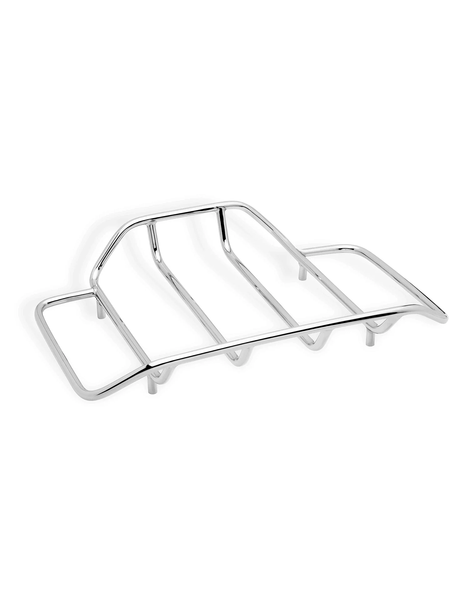 Viking Voyage Trunk Luggage Rack for Harley Touring Chrome - Image 3