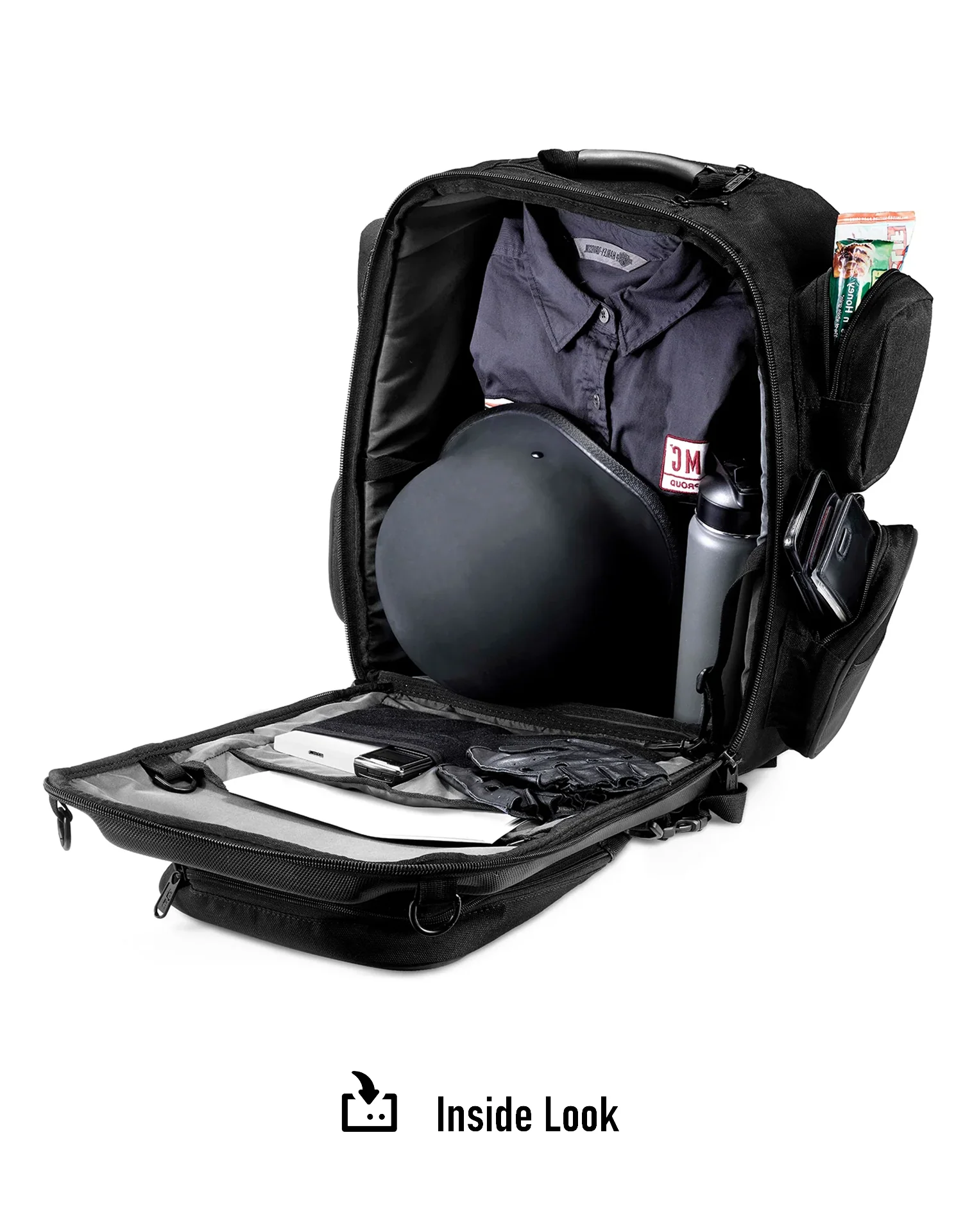 30L - Voyage Large Kawasaki Motorcycle Tail Bag - Image 12