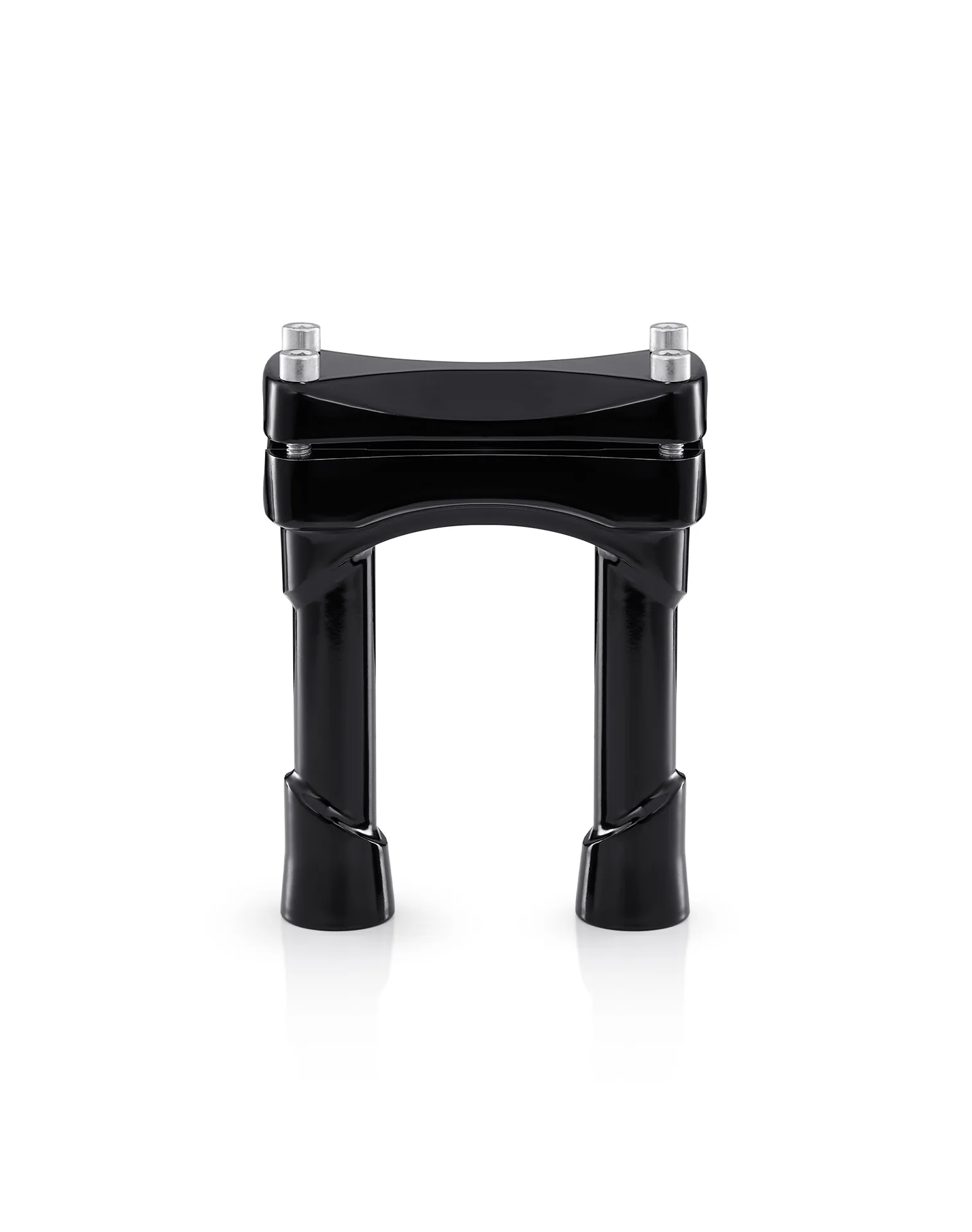 Viking Warlock 6" Handlebar Risers for Harley Dyna Super Glide Custom FXDC/I Gloss Black - Image 6
